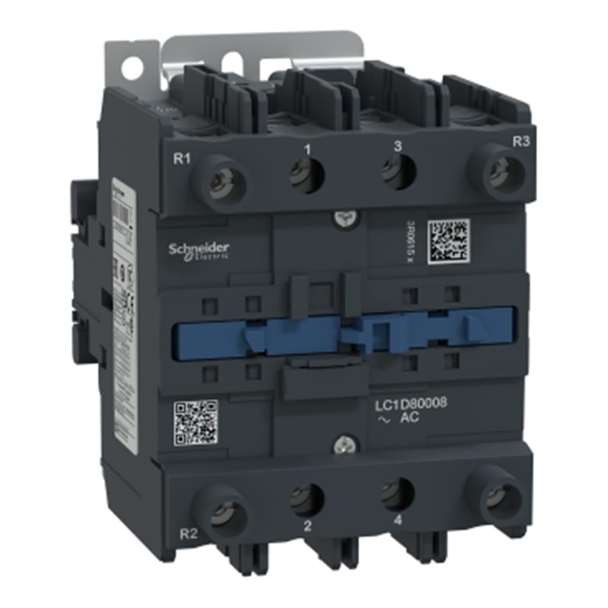LC1D80008E7
TeSys D Kontaktör 4P 125A AC1 48VAC 2NA2NK