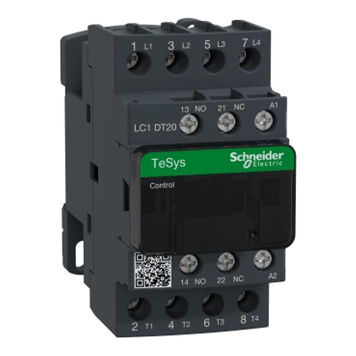 LC1DT20M7
TeSys D Kontaktör 4P 20A AC1 220VAC 4NA