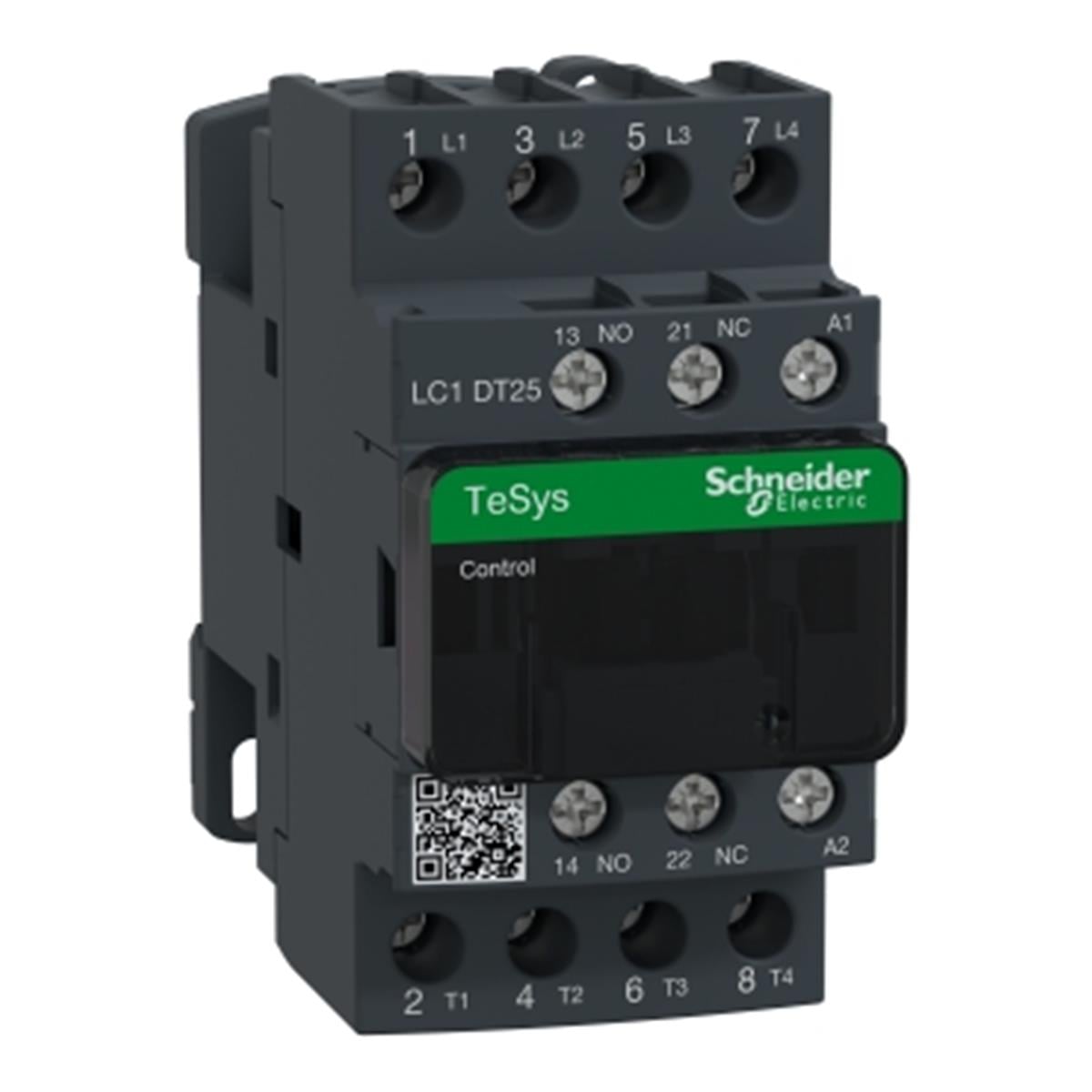 LC1DT25M7
TeSys D Kontaktör 4P 25A AC1 220VAC 4NA