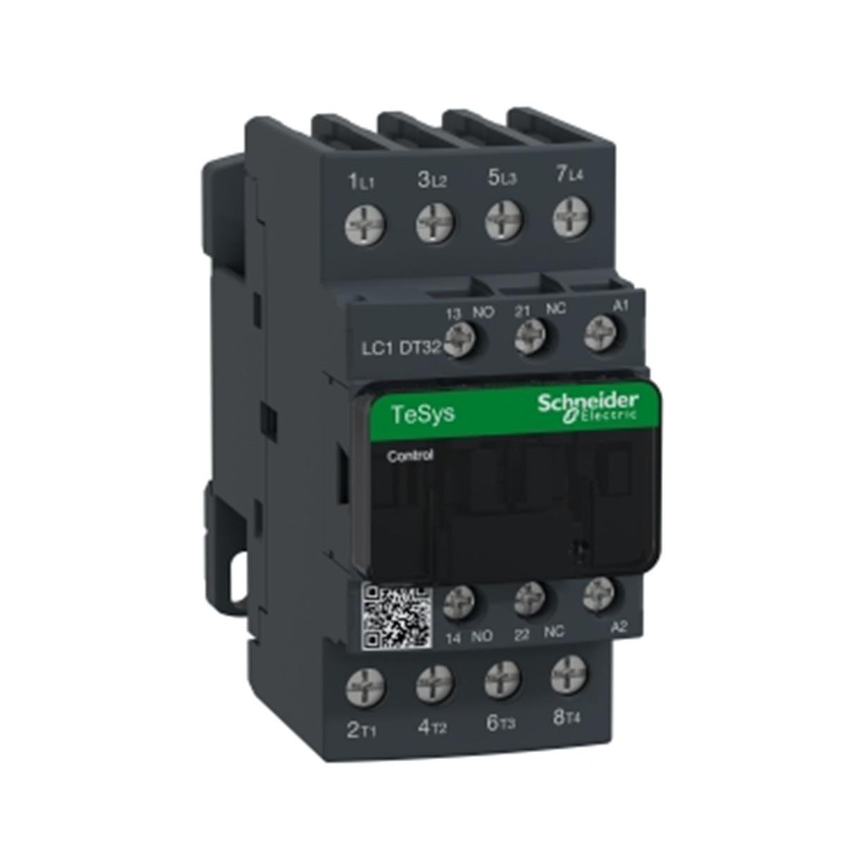 LC1DT32B7
TeSys D Kontaktör 4P 32A AC1 24VAC 4NA