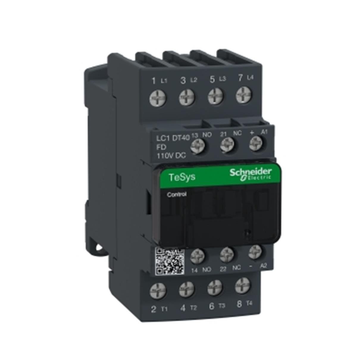 LC1DT40FD
Tesys D Kontaktör - 4P(4 Na) - Ac-1 - <Lt/>= 440 V