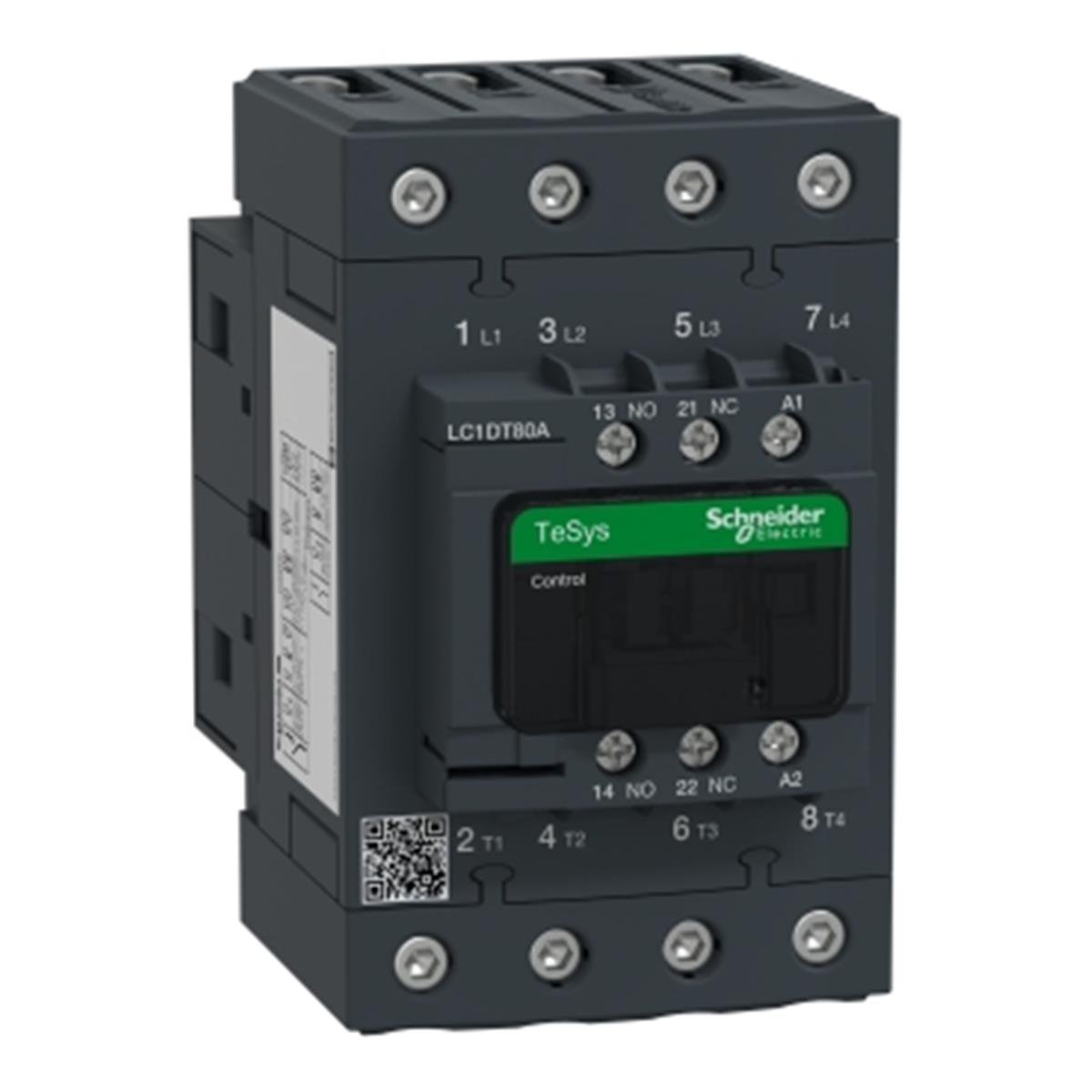 LC1DT80AM7
TeSys D Kontaktör 4P 80A AC1 220VAC 4NA