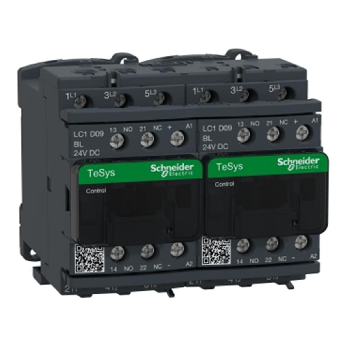 LC2D09BLV
TeSys D Kontaktör Env 9A AC3 24VDC-DüşTük 