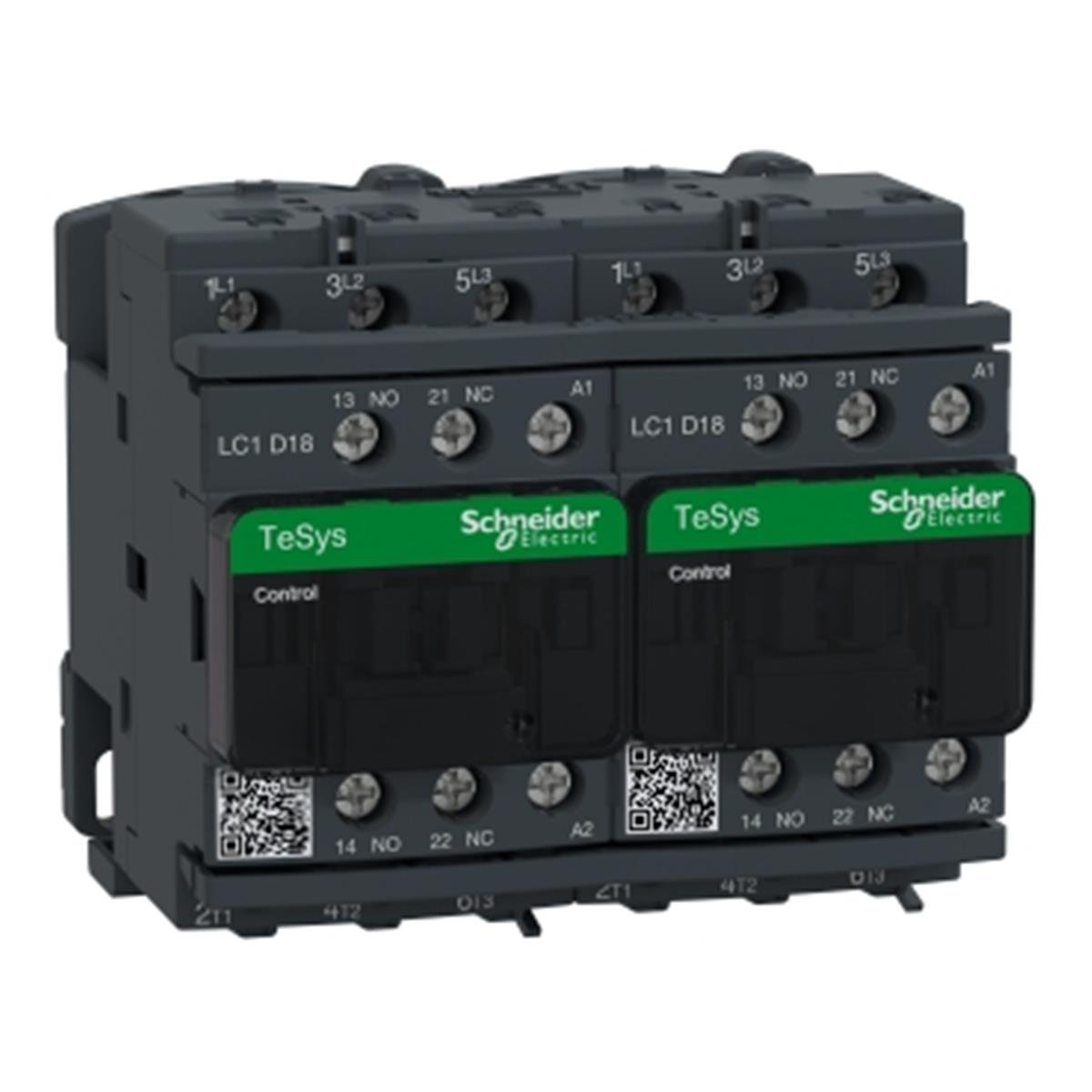 LC2D18M7
TeSys D Kontaktör Env 18A AC3 220VAC 
