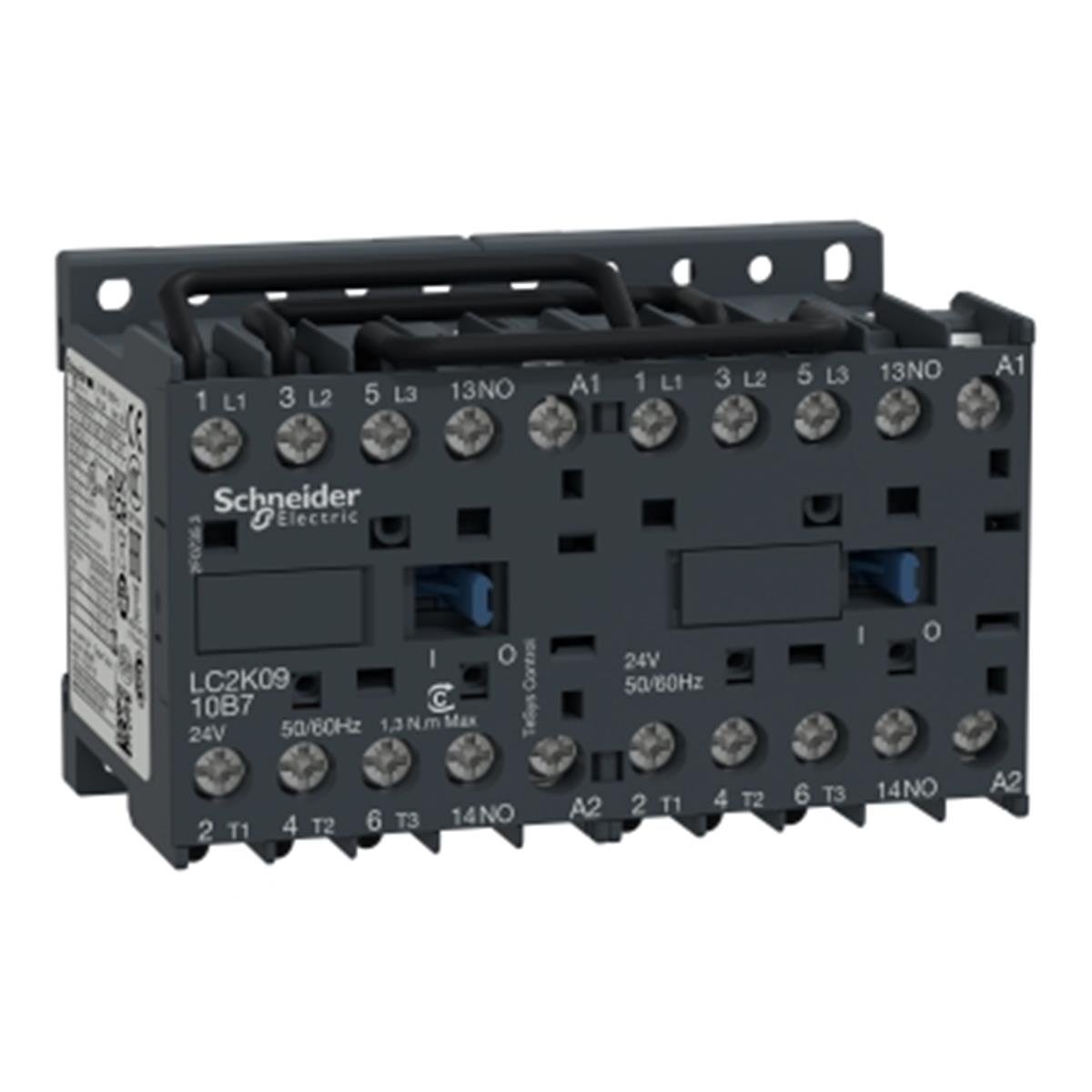LC2K0910D7
TeSys K Kontaktör Env 3P 9A AC3 42VAC 1NA