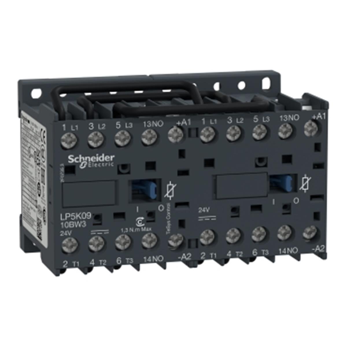 LP5K0910BW3
TeSys K Kontaktör Env 3P 9A AC3 24VDC 1NA