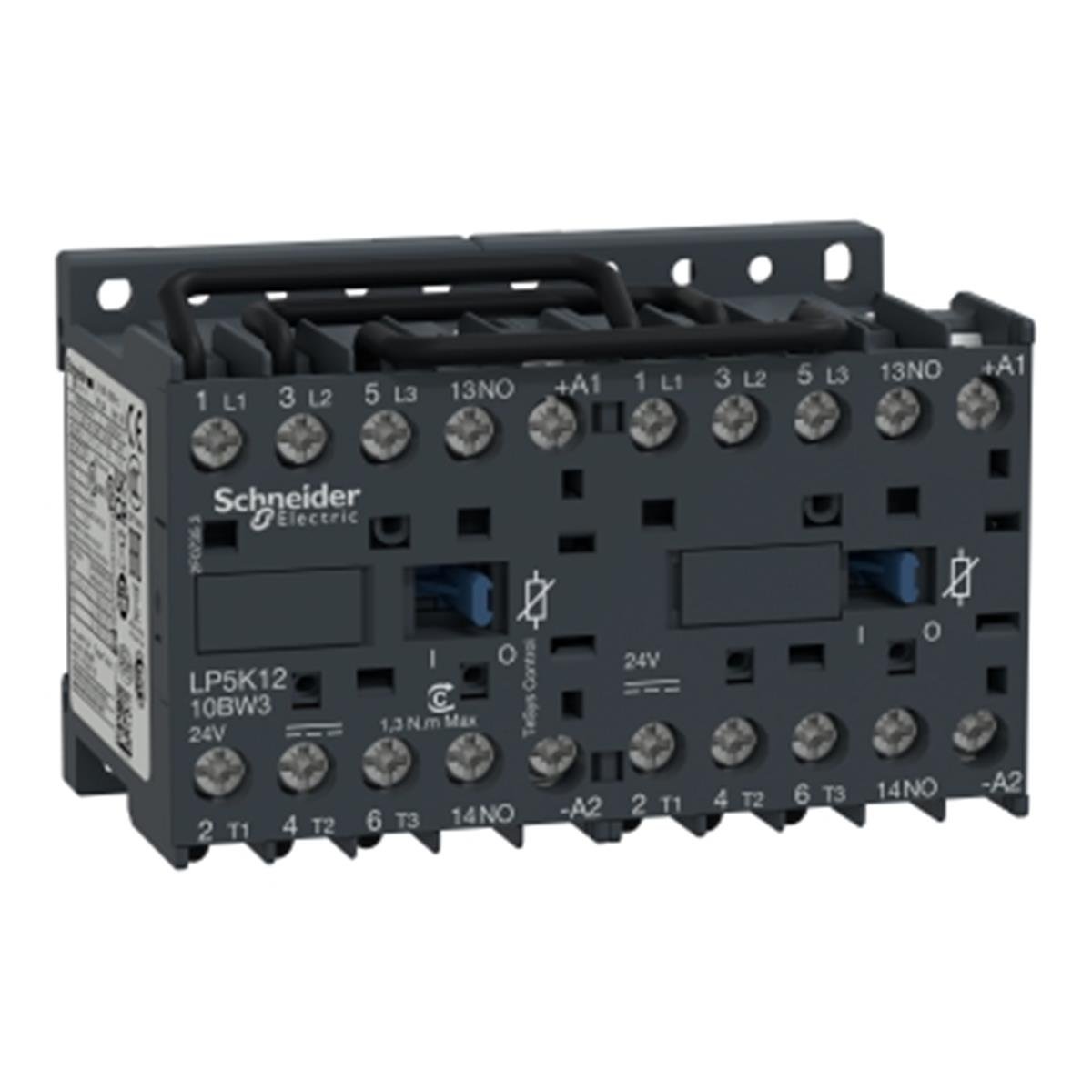 LP5K1210BW3
TeSys K Kontaktör Env 3P 12A AC3 24VDC 1NA