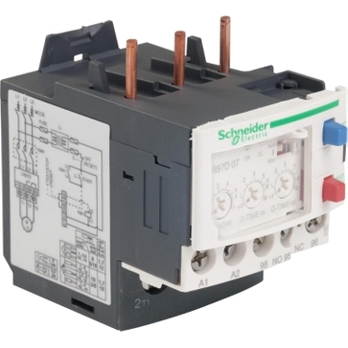 LR97D07M7
TeSys LR97D Elektronik Termik Röle 1.2-7A 220VAC 