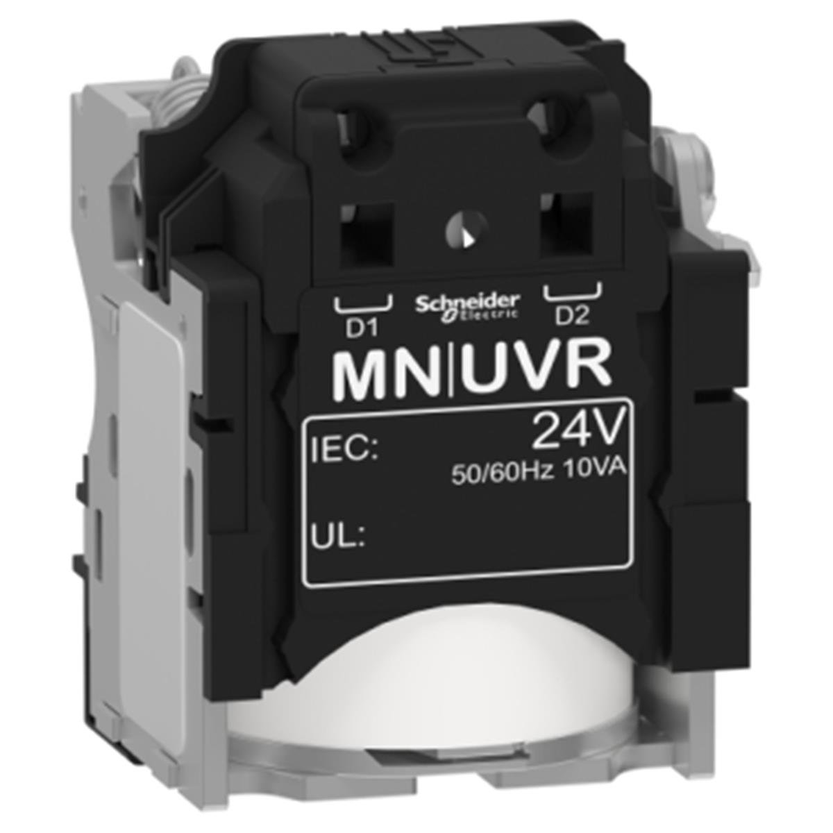 LV429404
Düşük gerilim bobini MN - 24 V - 50/60Hz