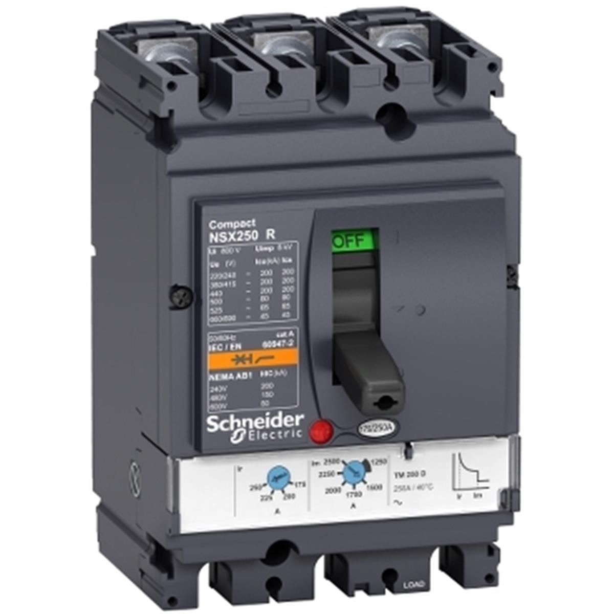 LV433476
Devre Kesici Compact Nsx250R - Tmd - 250 A - 3 Kut