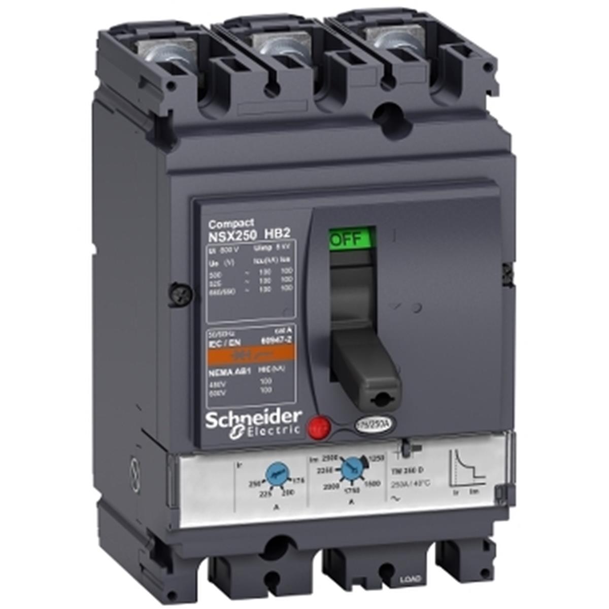 LV433486
Devre Kesici Compact Nsx250Hb2 - Tmd - 125 A - 3 K