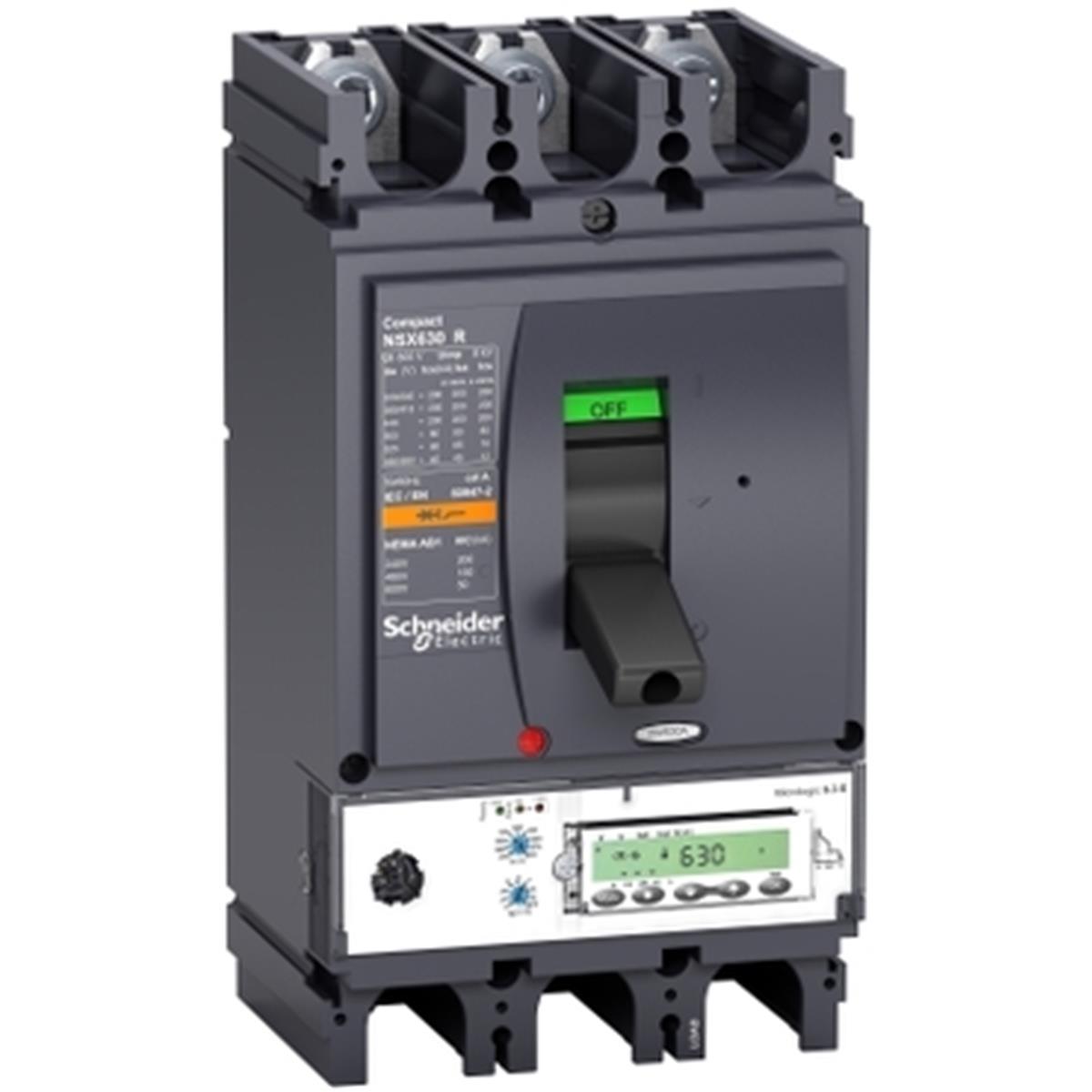 LV433608
Devre Kesici Compact Nsx400R - Micrologic 6.3 E - 
