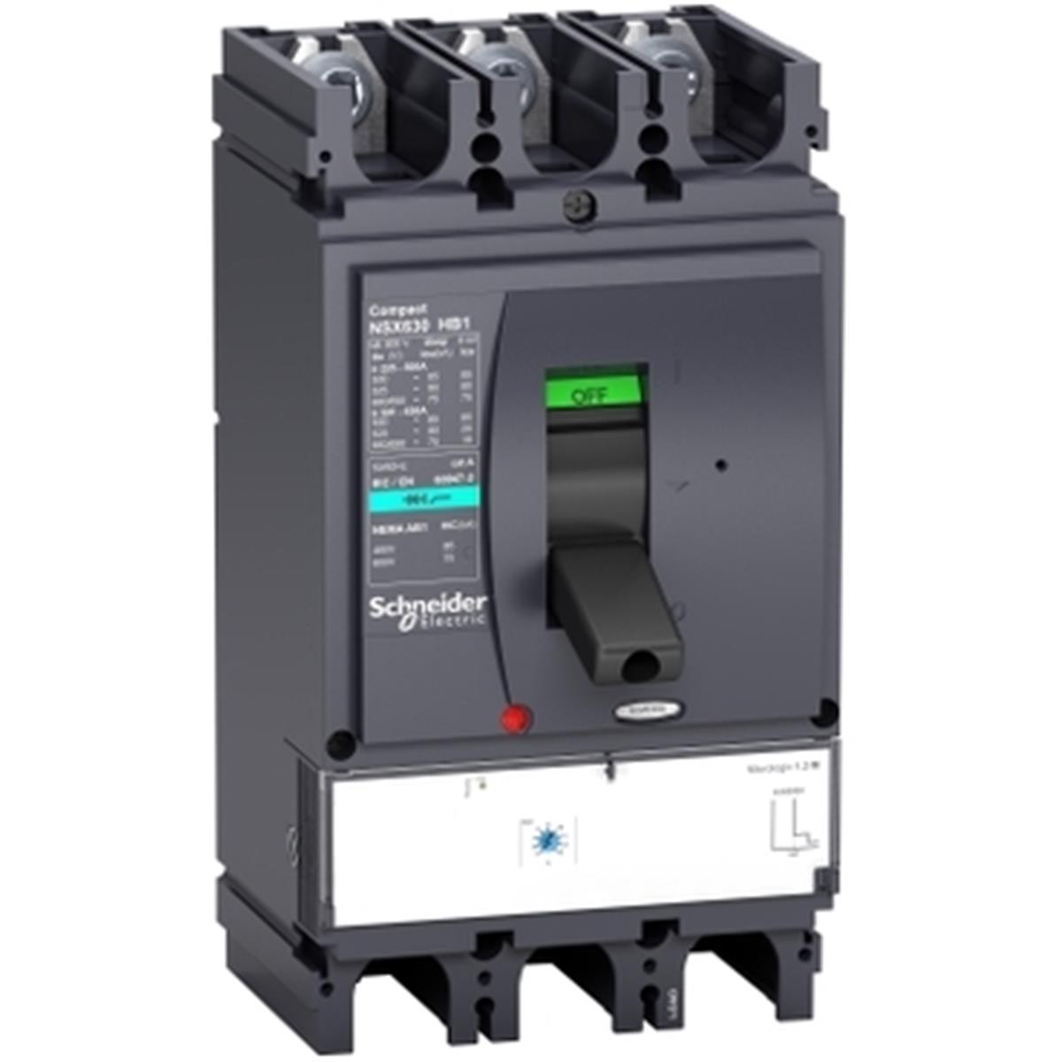LV433722
NSX630HB1 CIRCUIT BREAKER 1.3 MA 500A 3P