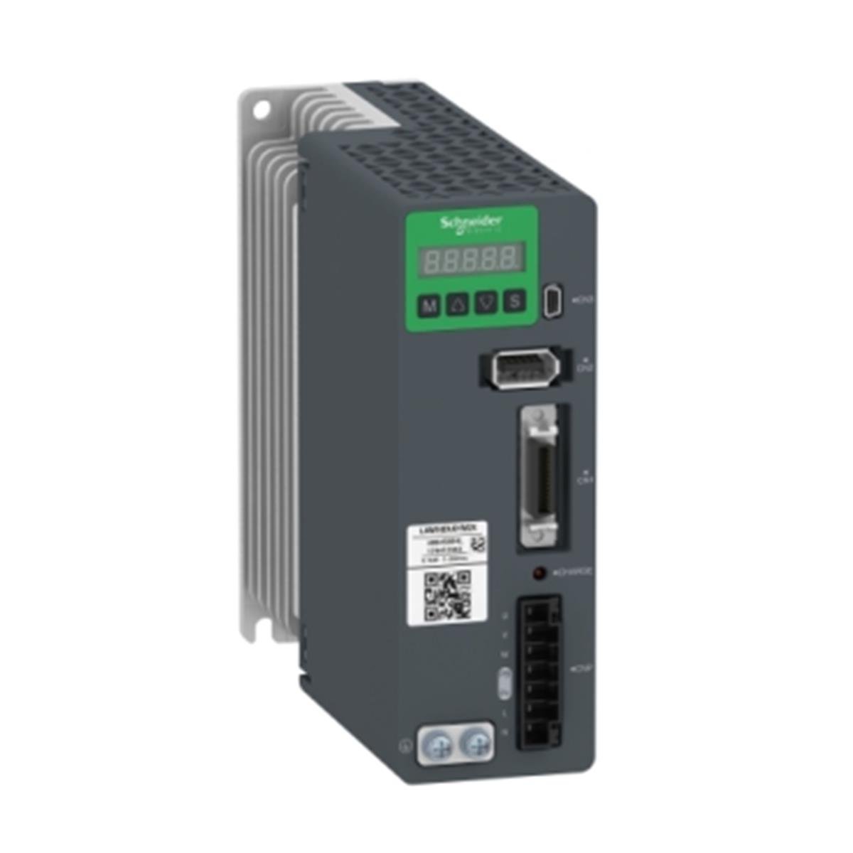 LXM16DU04M2X
Schneider Electric LXM16DU04M2X , Easy Lexium 16, single phase 200...240V 0.4kW, no EMC filter