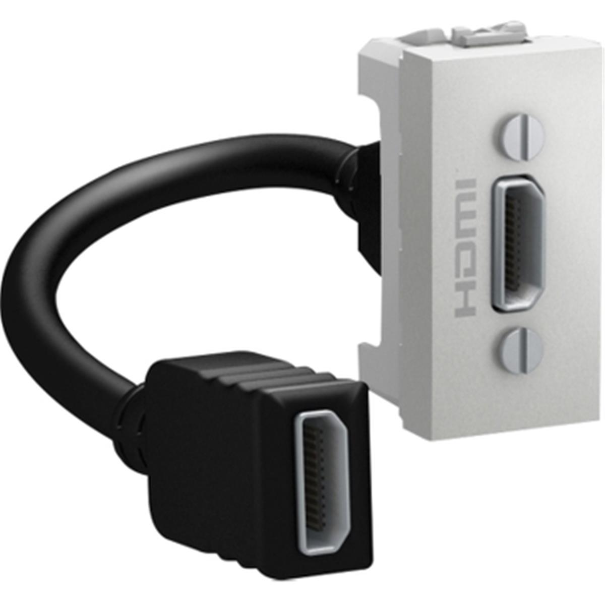 MGU3.430.30
Unica HDMI konnektör - 1 Modül, alüminyum