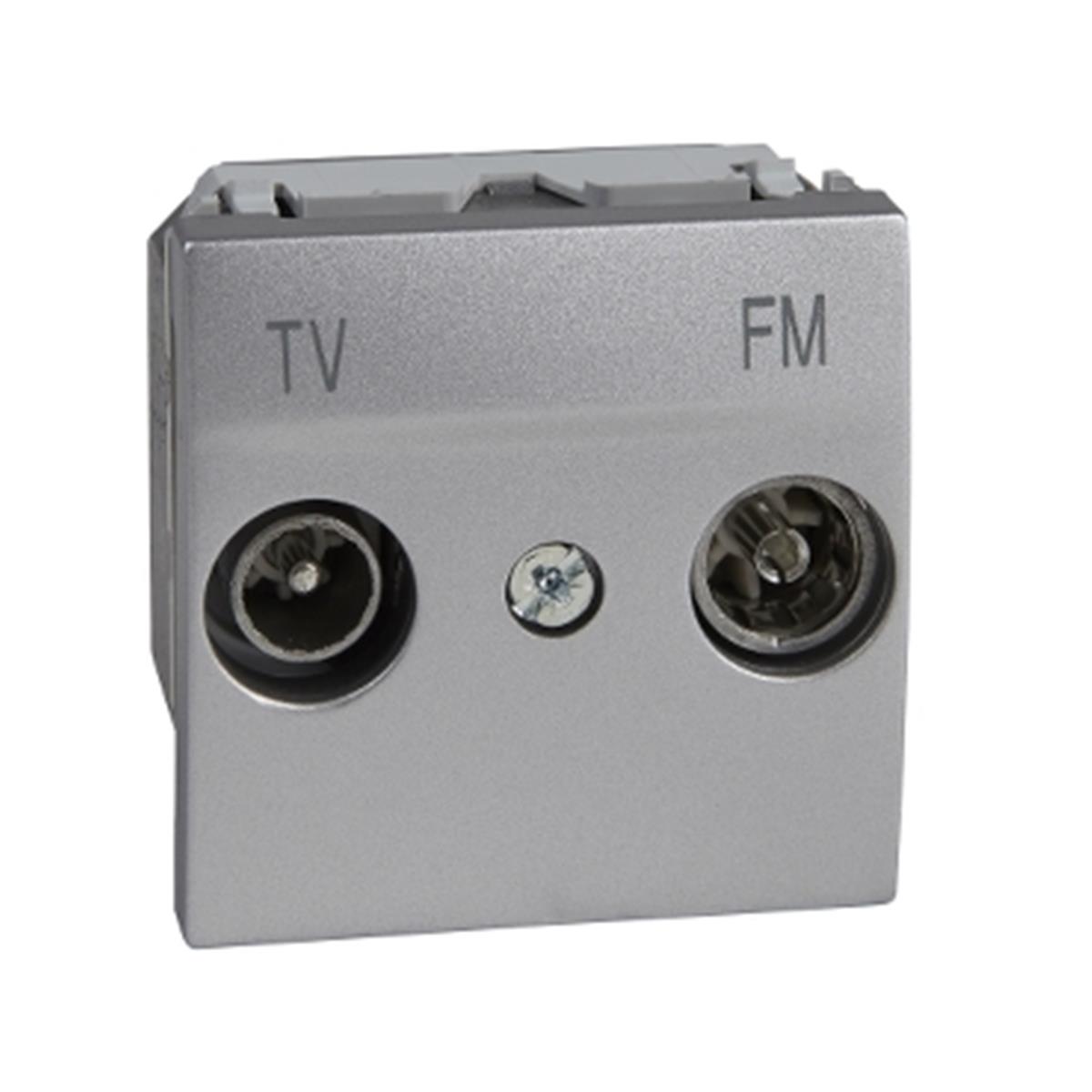MGU3.453.30
Unica TV/FM Prizi - geçişli - 2 Modül