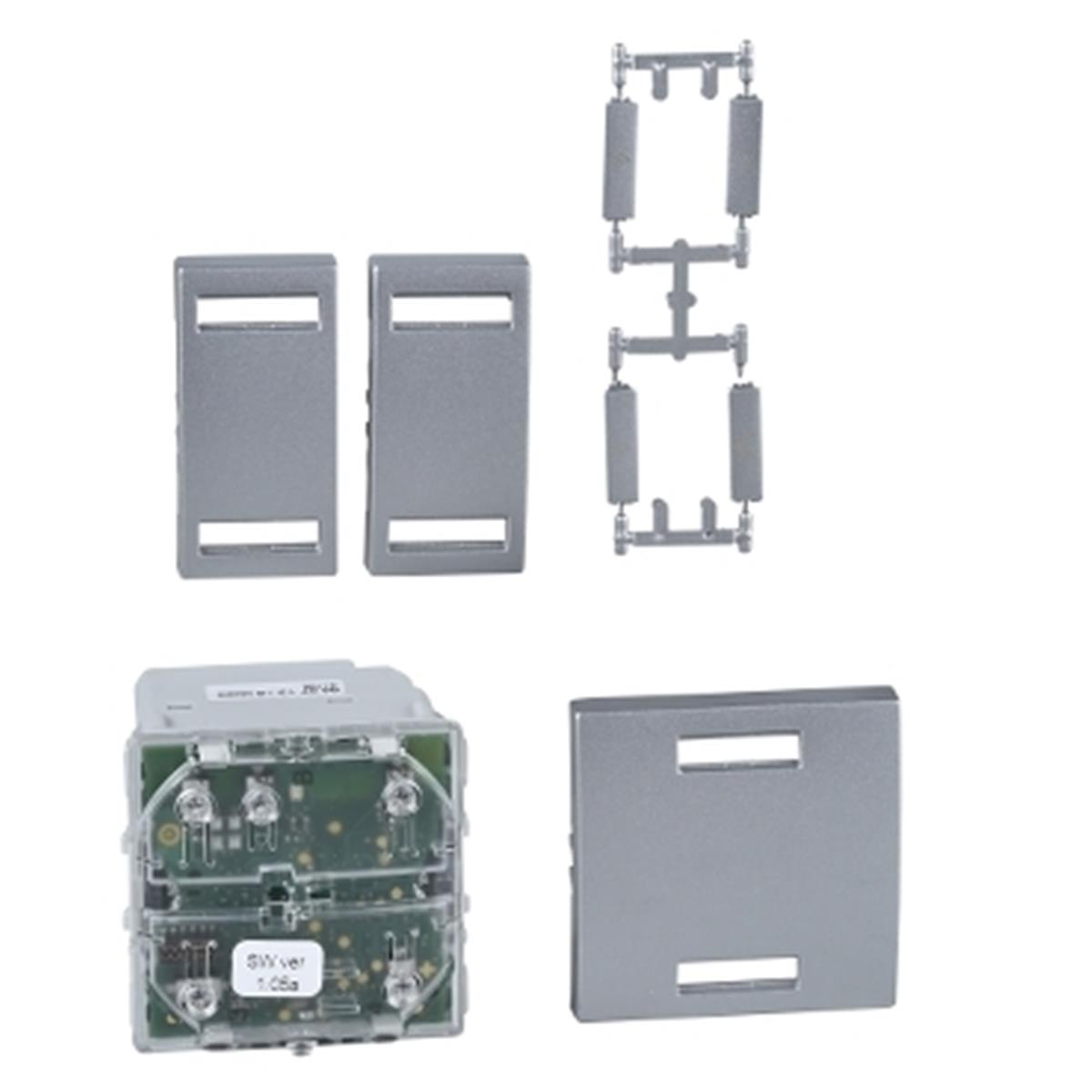 MGU3.574.30
Unica Wireless Kombine jaluzi röle - 3A - Alüminyu