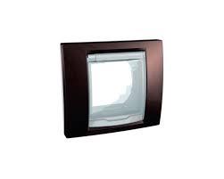 MGU61.002.851Unica Terrakota-Beyaz IP44 tekli çerçeve (tırnaksı