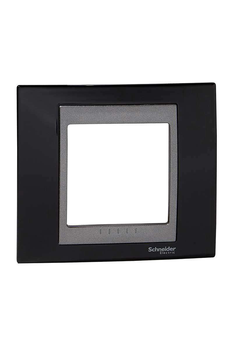 MGU66.002.293Unica Rodyum siyahı-Grafit Tekli çerçeve