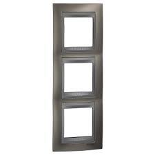 MGU66.006V.039Unica Mat nikel-Alüminyum Üçlü dikey çerçeve