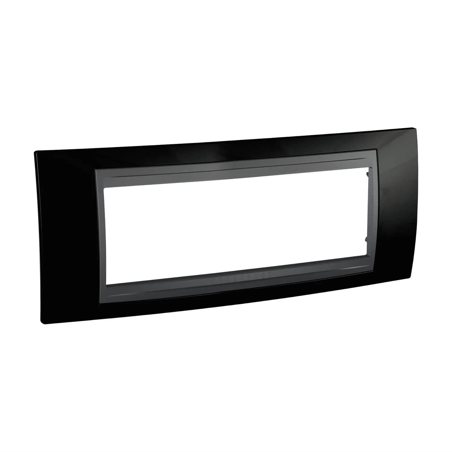 MGU66.106.293Unica Rodyum siyahı-Grafit Altı Modül çerçeve