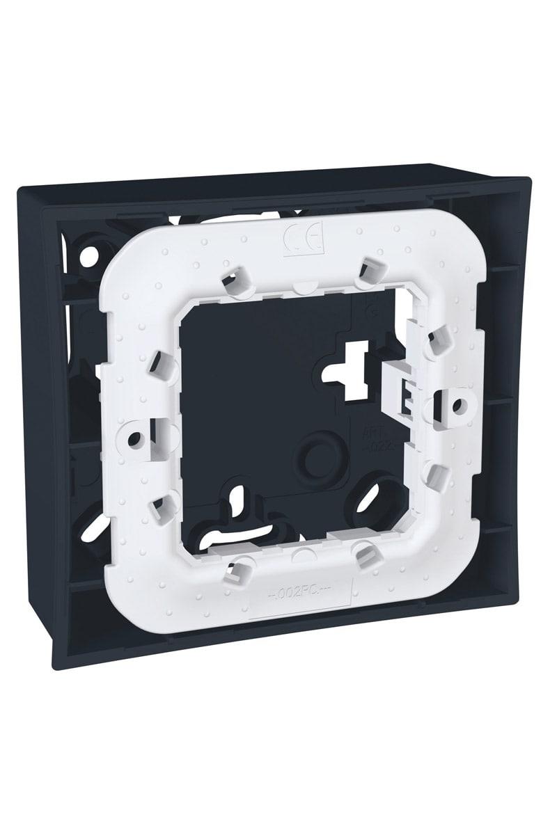 MGU87.022.62Unica Sıva üstü Kasa (Montaj plakalı) - Tekli - Gr