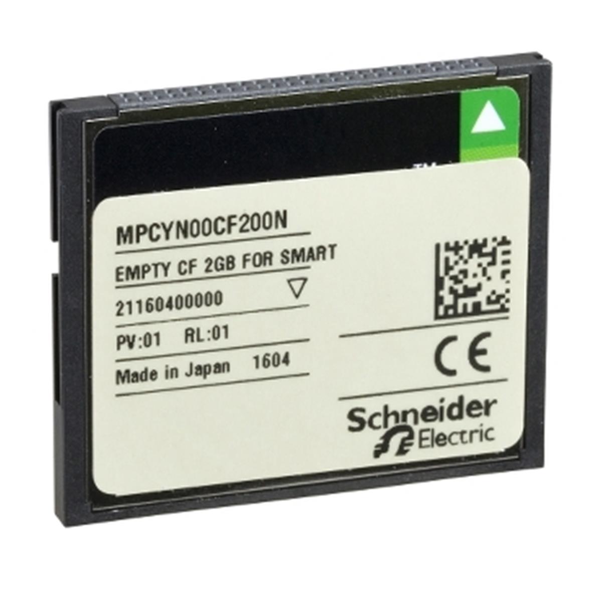 MPCYN00CF200N
Magelis Smart - Boş Kompakt Flash Bellek Kartı 2 G