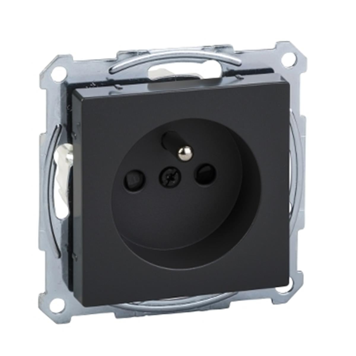 MTN2500-0414
Merten UPS Prizi, çocuk korumalı, System-M, Antras