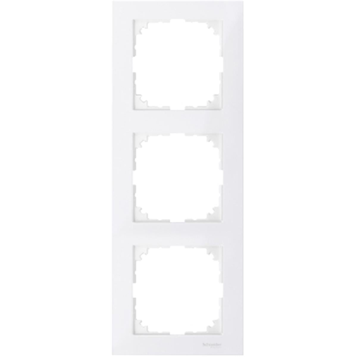 MTN4030-3619
Merten M-Pure üçlü çerçeve Beyaz