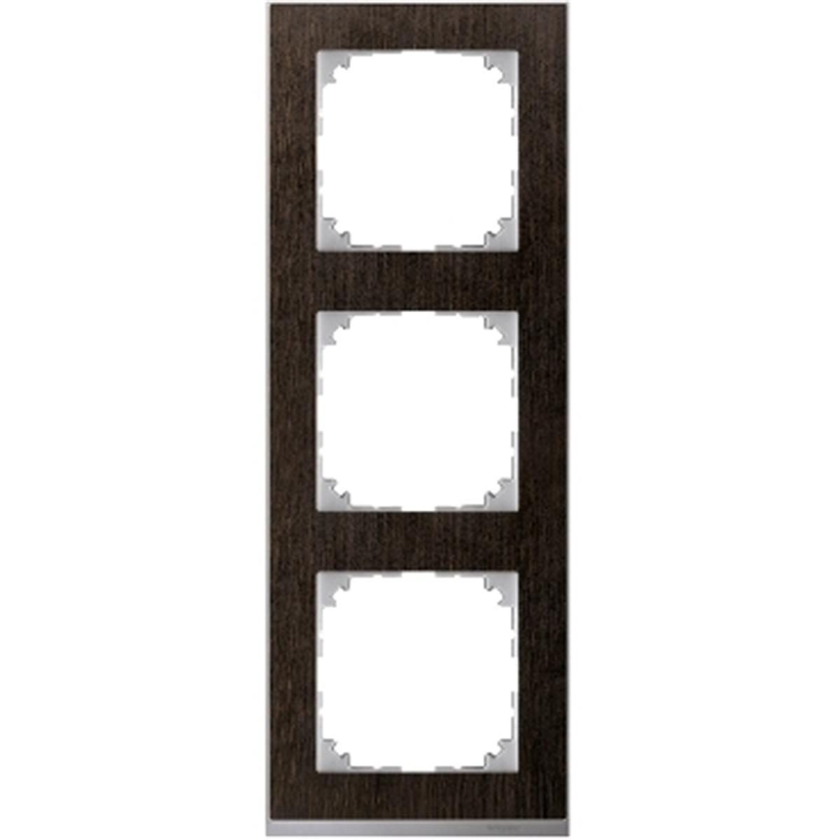 MTN4030-3671
Merten M-Pure Decor üçlü çerçeve Venge