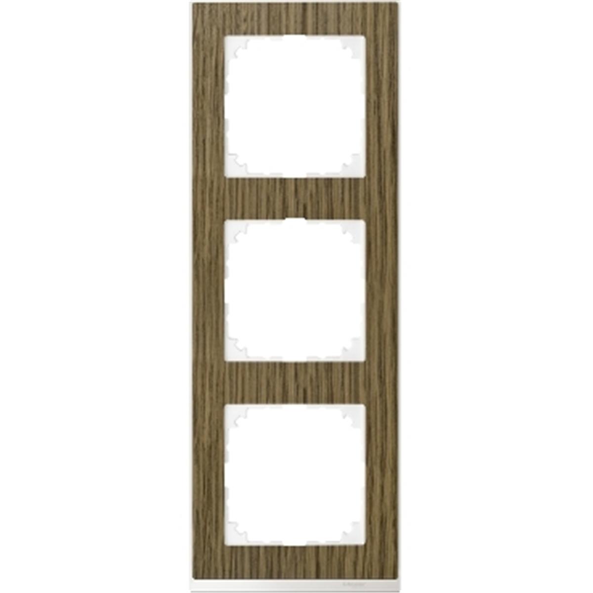 MTN4030-3674
Merten M-Pure Decor üçlü çerçeve Meşe