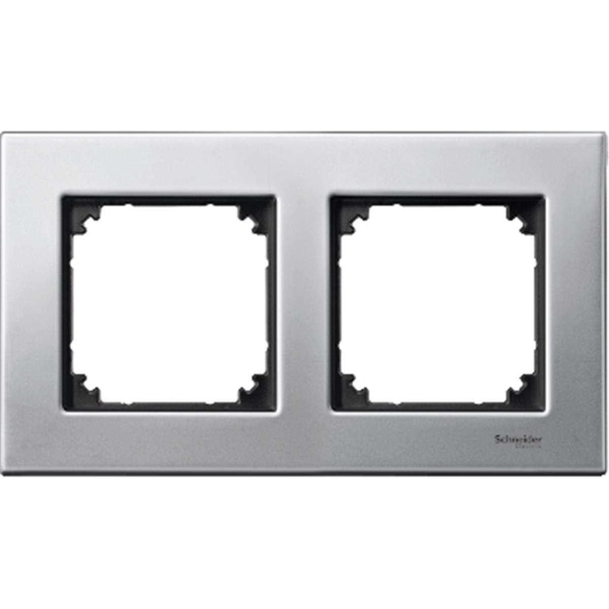 MTN403260
Merten İkili çerçeve, M-Elegance Glass, Platinyum 