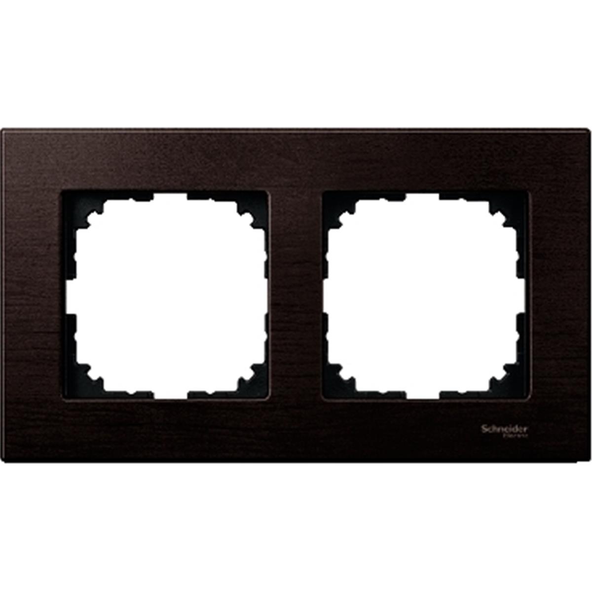 MTN4052-3471
Merten İkili çerçeve, M-Elegance Glass, Venge