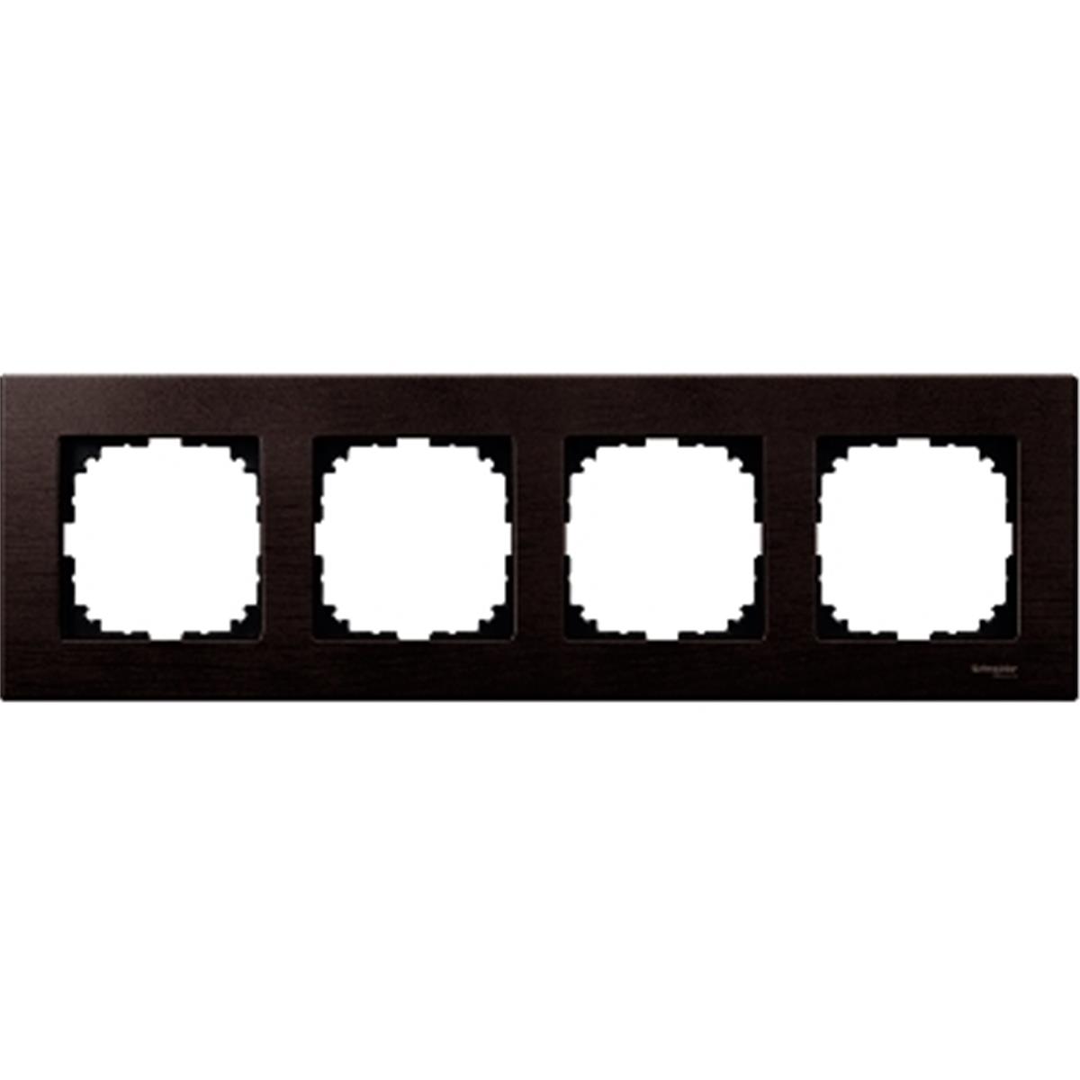 MTN4054-3471
Merten Dörtlü çerçeve, M-Elegance Glass, Venge