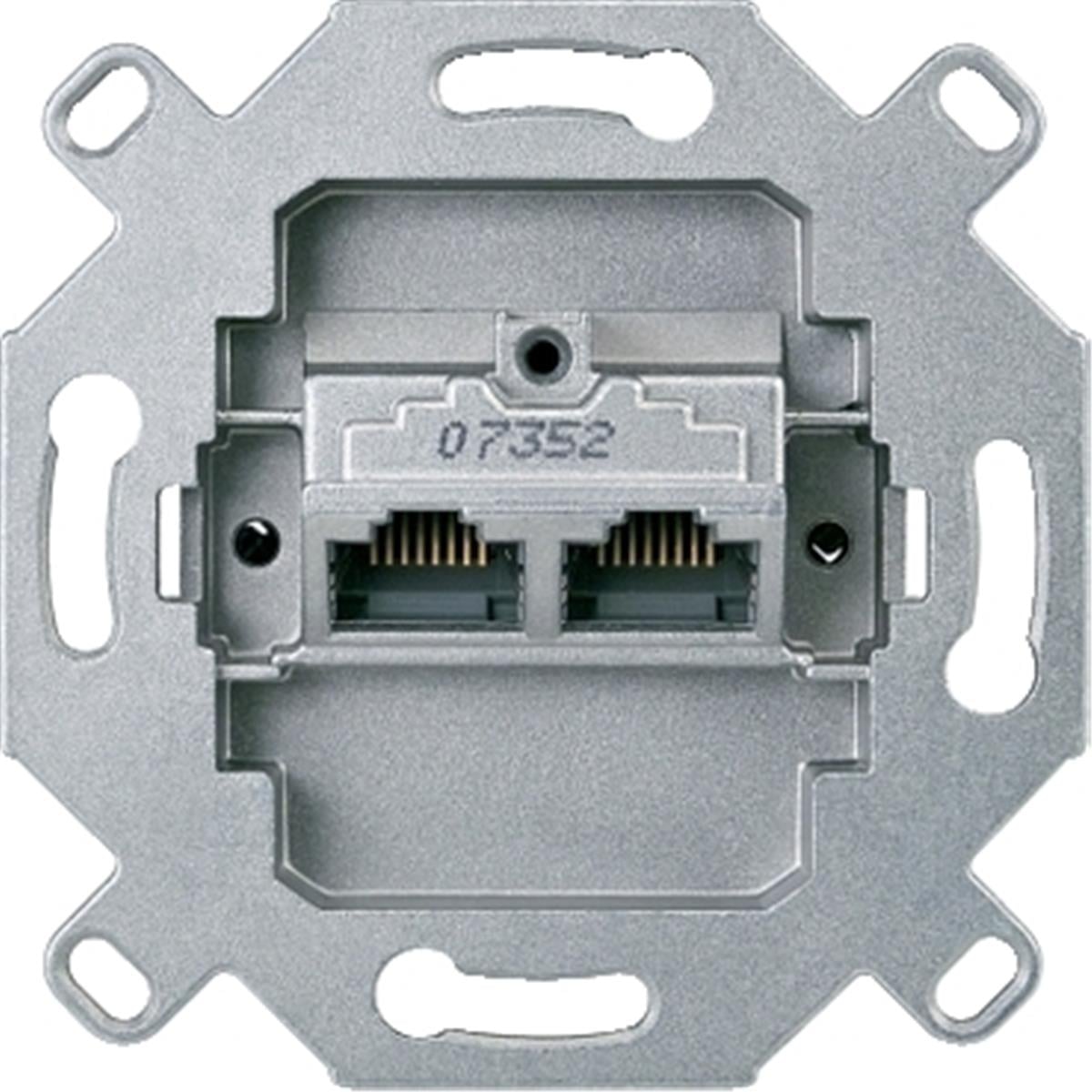 MTN465706
Rj45 Mekanizma 8/8 Cat 6, Beyaz