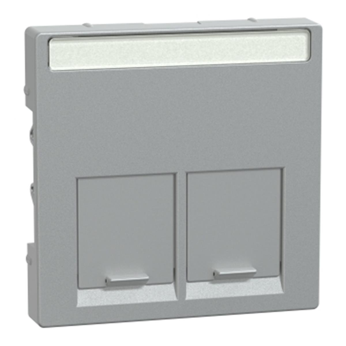 MTN466560
Merten İkili RJ45 tuş kapağı, System-M, Alüminyum