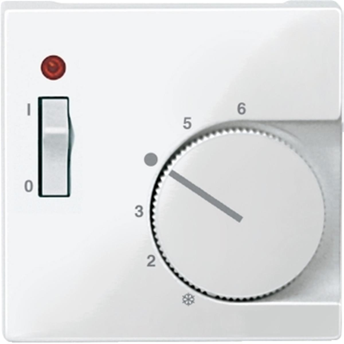 MTN534819
Merten Oda termostatı tuş kapağı, System-M, Beyaz