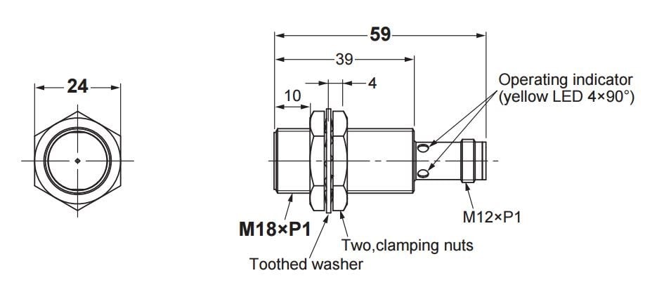 OMRONE2B-S08KS02-WP-B1-2ME2B-S08KS02-WP-B1-2MOMRON, E2B-S08KS02-WP-B1, ENDÜKTİF SENSÖR