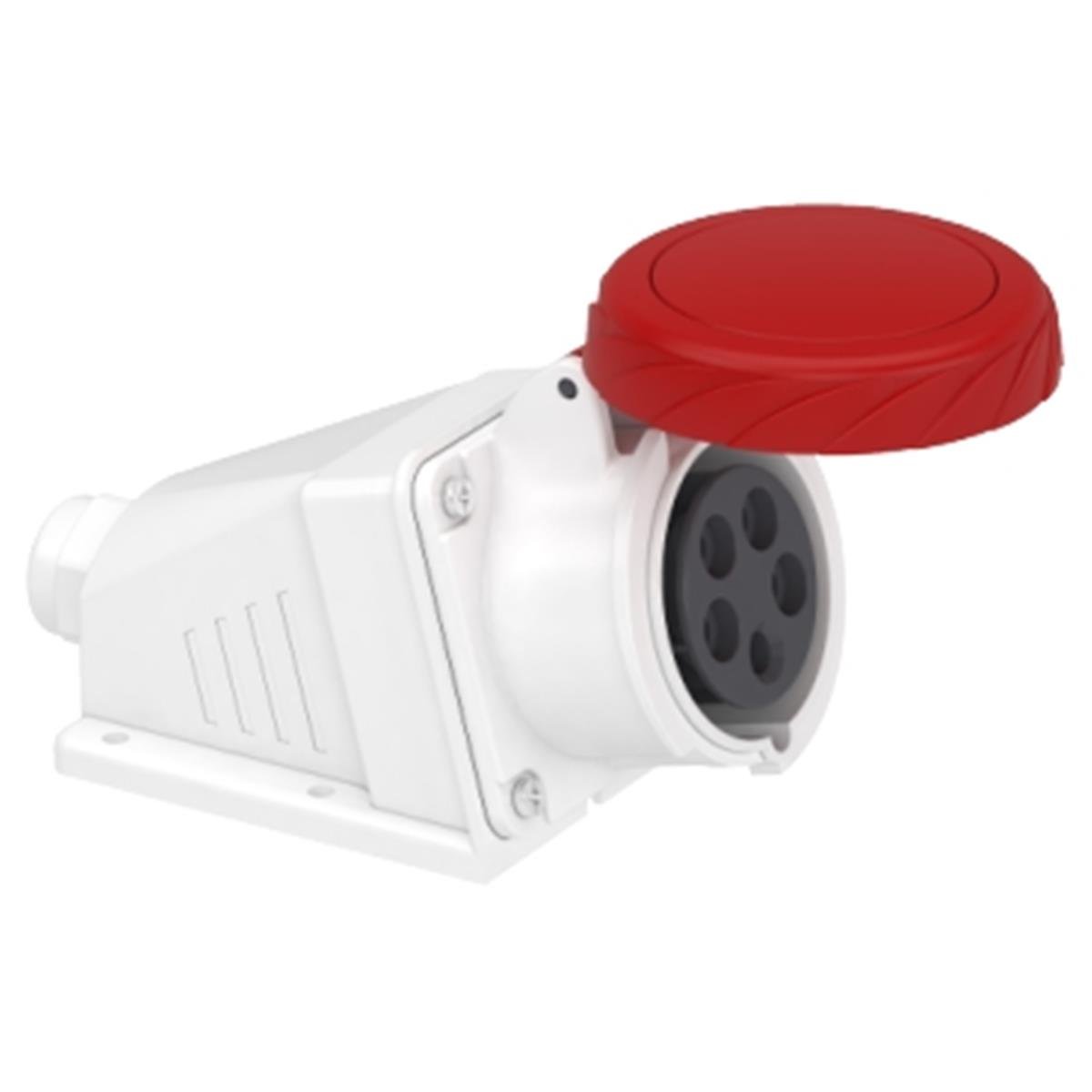 PKF16W735
5x16A, trifaze, 3P+N+T, IP67, VİDALI, Duvar Prizi 