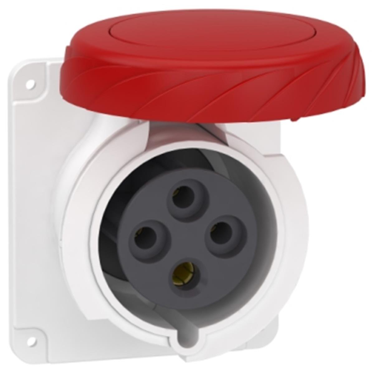 PKF32G734
4x32A, trifaze, 3P+T, IP67, VİDALI Düz Makine Priz