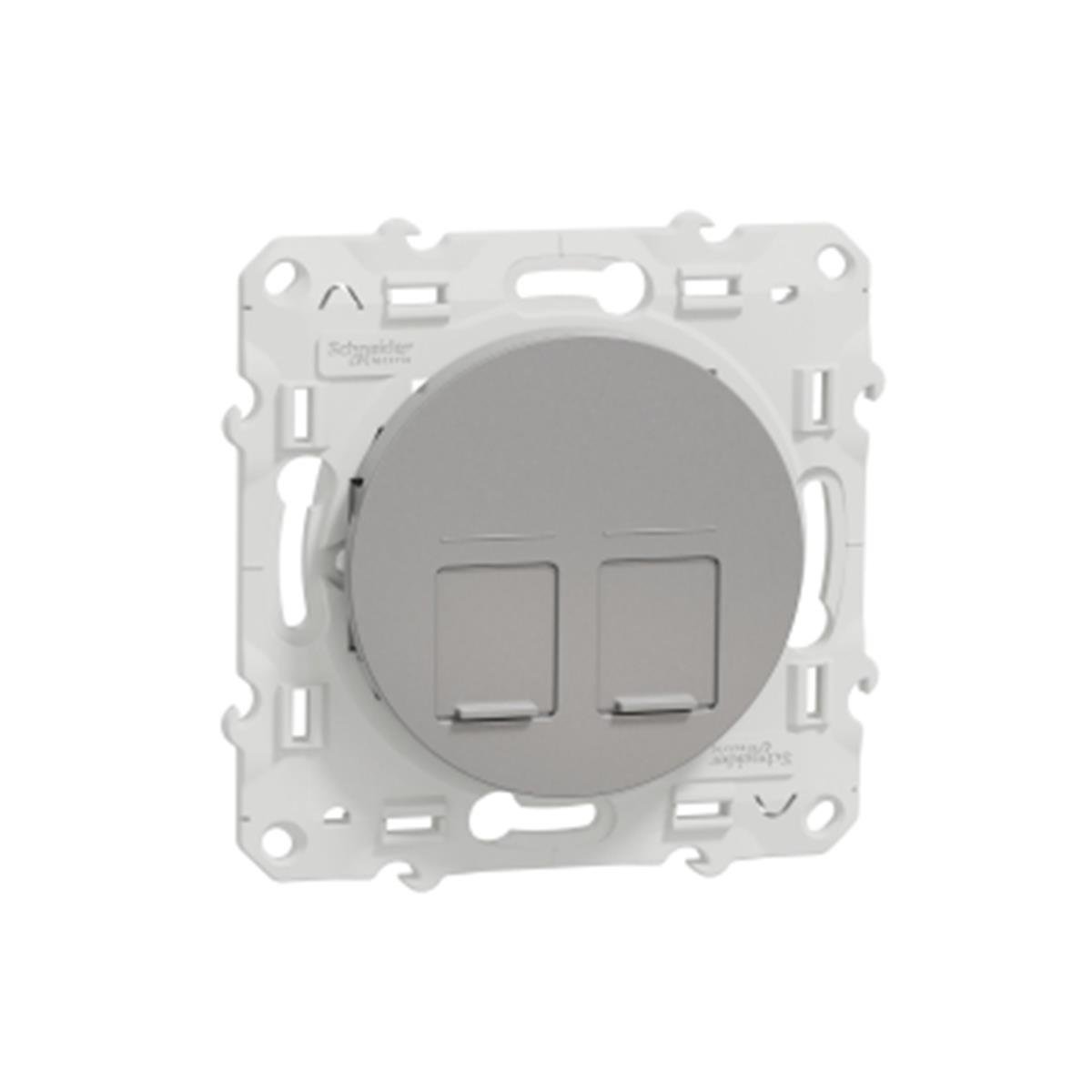 S530410
Odace 2xRJ45 - Alüminyum