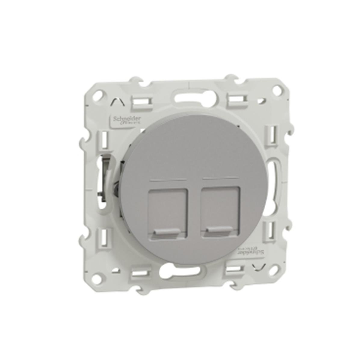 S530486
Odace 2xRJ45 Cat6 STP - Alüminyum
