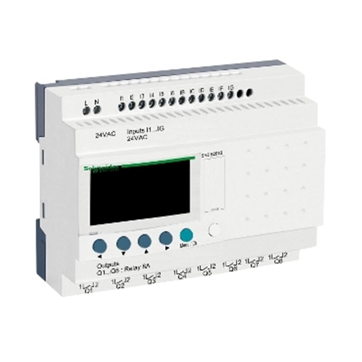 SR2B201B
Schneider Electric  SR2B201B  Kompakt Akıllı Röle Zelio Logic - 20 G Ç - 24 V Ac