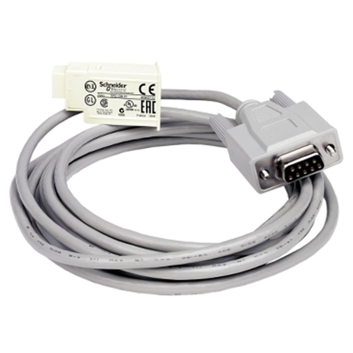 SR2CBL01
Schneider Electric  SR2CBL01  Sub-D 9 Pimli Pc Bağlantı Kablosu - Zelio Logic Ak