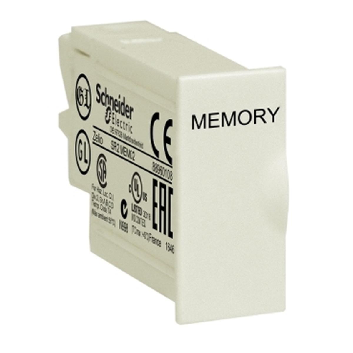 SR2MEM02
Schneider Electric  SR2MEM02  Bellek Kartuşu - Zelio Logic Firma Yazılm İçin Akı