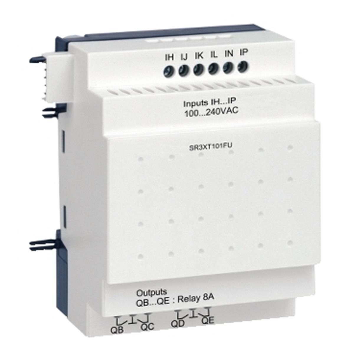 SR3XT101FU
Schneider Electric SR3XT101FU  Dijital G/Ç Uzatma Modülü - 10 G Ç - 100..240 V Ac