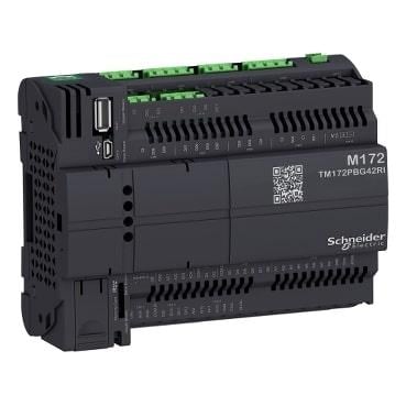 TM172PBG42RISchneider Electric ,TM172PBG42RI ,Controller, Modicon M171/M172/M173, performance, blind, 42 IO, Ethernet, isolated