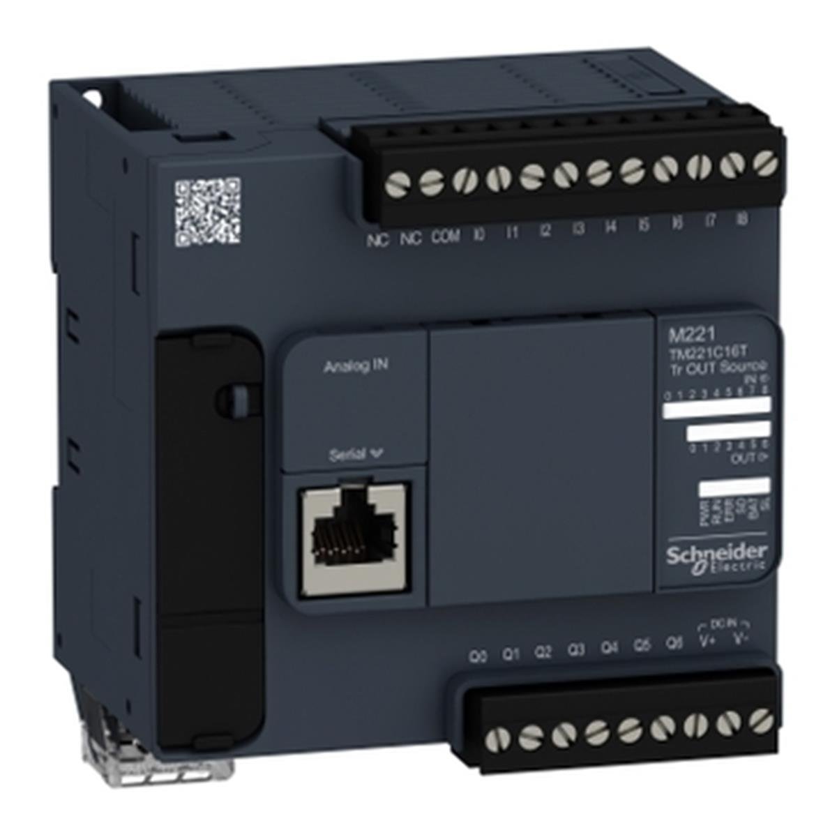TM221C16T
Schneider Electric TM221C16T  Kontrolör M221-16 Gç