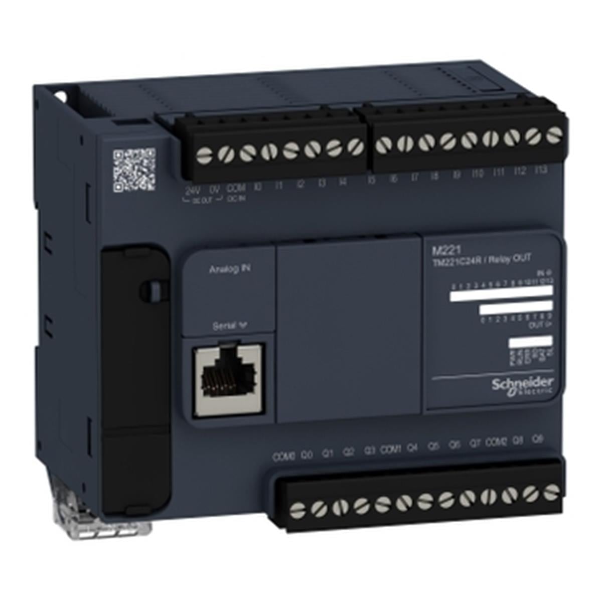 TM221C24R
Schneider Electric , TM221C24R , Kontrolör M221-24 GÇ Rölesi Kompakt