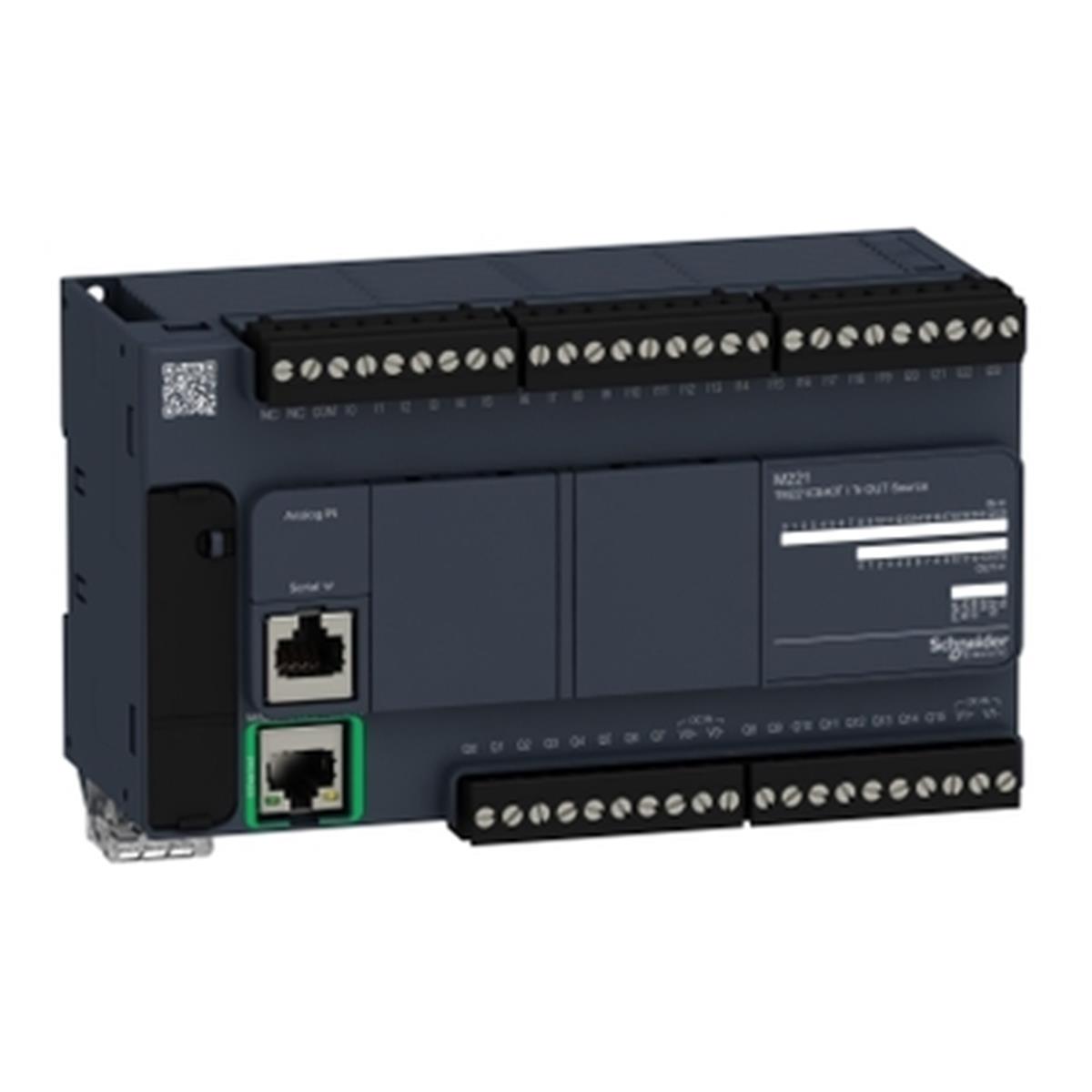 TM221CE40T
Schneider Electric TM221CE40T Kontrolör M221 40 Gç Transistör Pnp Ethernet